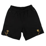 2024-2025 Wales Rugby Travel Cotton Bermuda Shorts (Black) - Kids_1