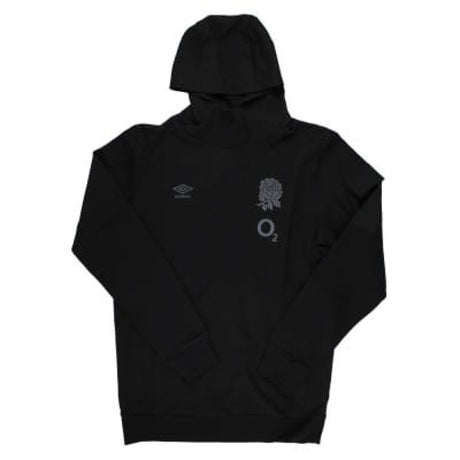 2024-2025 England Rugby Presentation Overhead Hoodie O2 (Black)_1