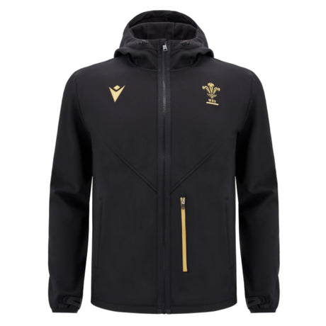 2024-2025 Wales Rugby Softshell Jacket (Black) - Kids_1