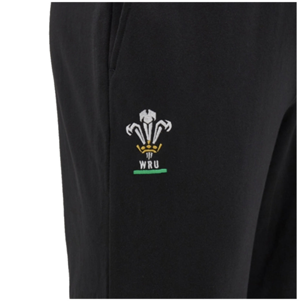 2024-2025 Wales Rugby Travel Cotton Pants (Black)_3