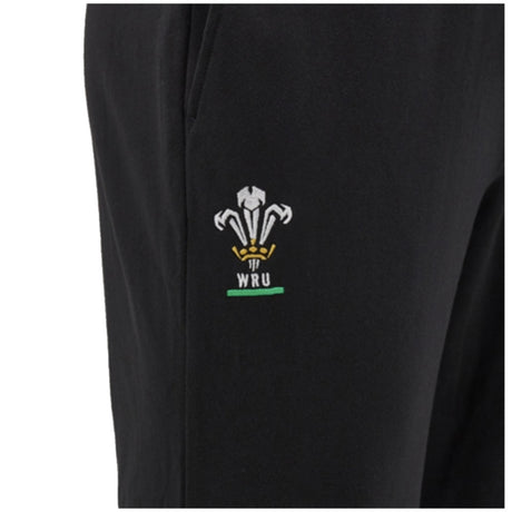2024-2025 Wales Rugby Travel Cotton Pants (Black)_3