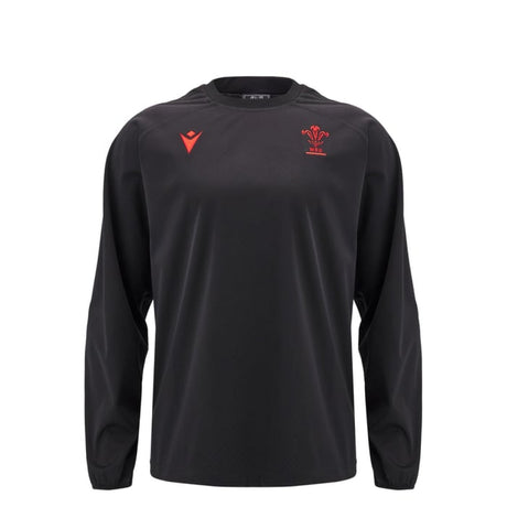2024-2025 Wales Rugby Contact Training Top (Black) - Kids_1
