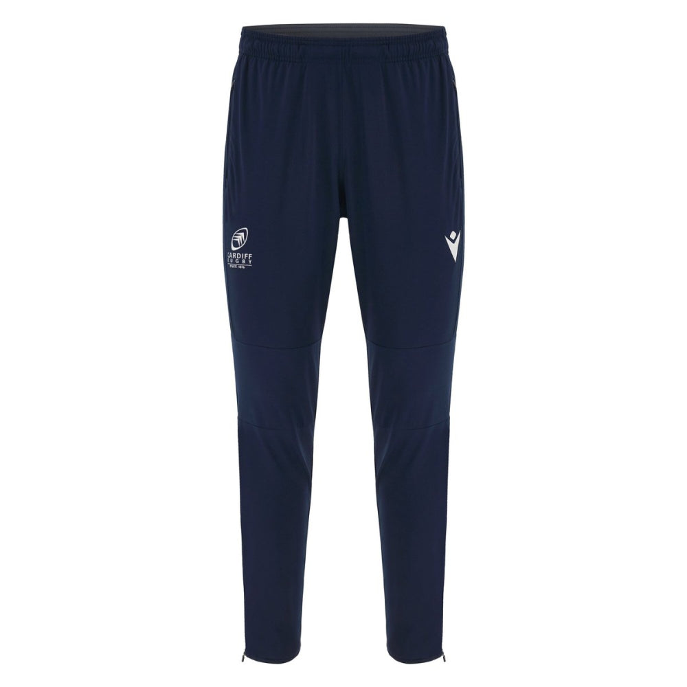 2024-2025 Cardiff Blues Rugby Fitted Training Pants (Navy)_1