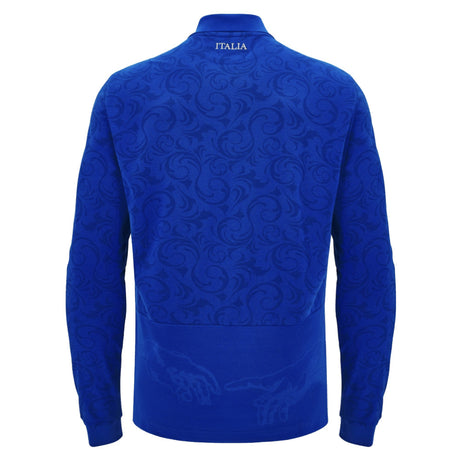 2024-2025 Italy Rugby LS Cotton Home Shirt (Your Name)_2