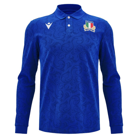 2024-2025 Italy Rugby LS Cotton Home Shirt_3