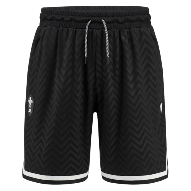 2024-2025 Wales Rugby Training Basketball Shorts (Black)_2