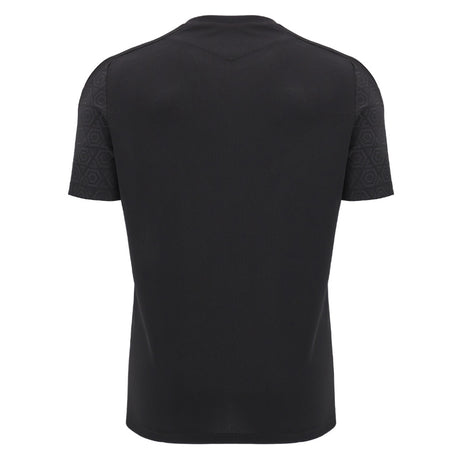 2024-2025 Wales WRU Rugby LS Training Shirt (Black) - Kids (Your Name)_2