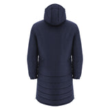 2024-2025 Cardiff Blues Rugby Long Bench Padded Jacket (Navy)_1