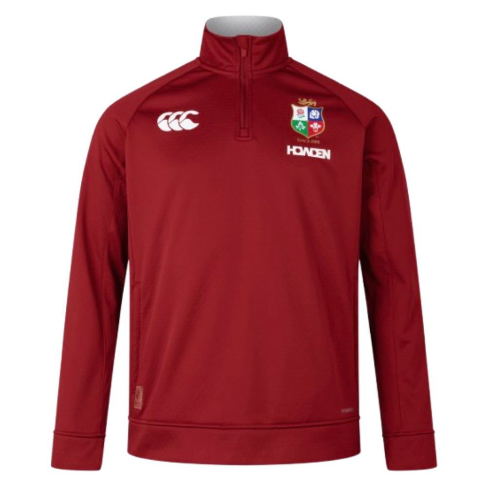 2024-2025 British and Irish Lions 1/4 Zip Fleece (Red)_2