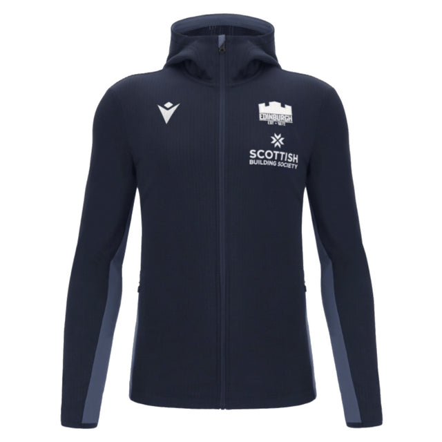 2024-2025 Edinburgh Rugby Travel Zipped Hoody (Navy)_2