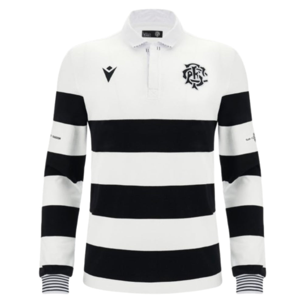 2024-2025 Barbarians Rugby Home LS Cotton Replica Shirt_1