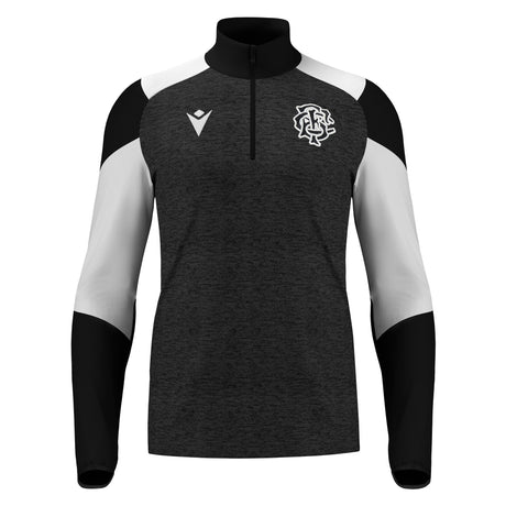 2025 Barbarians Rugby 1/4 Zip Trianing Top (Black)_2