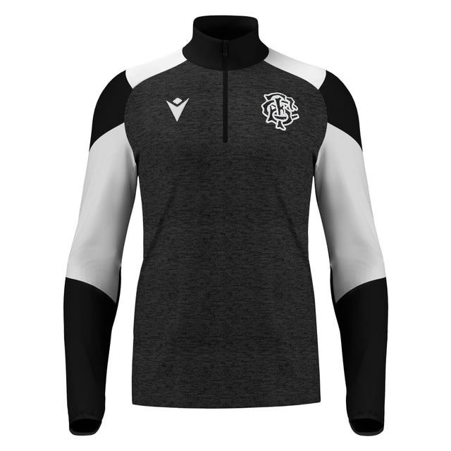 2025 Barbarians Rugby 1/4 Zip Trianing Top (Black)_2