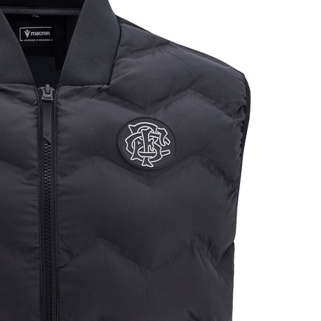 2025 Barbarians Rugby Softshell Gilet (Black)_3