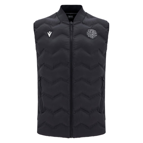 2025 Barbarians Rugby Softshell Gilet (Black)_3