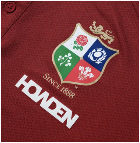 2025 British & Irish Lions Poly Polo Shirt (Red)_2