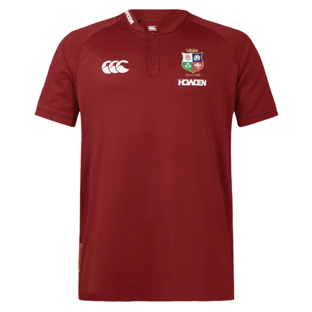 2025 British & Irish Lions Poly Polo Shirt (Red)_2