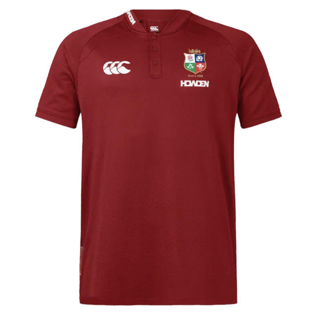2025 British & Irish Lions Poly Polo Shirt (Red)_2