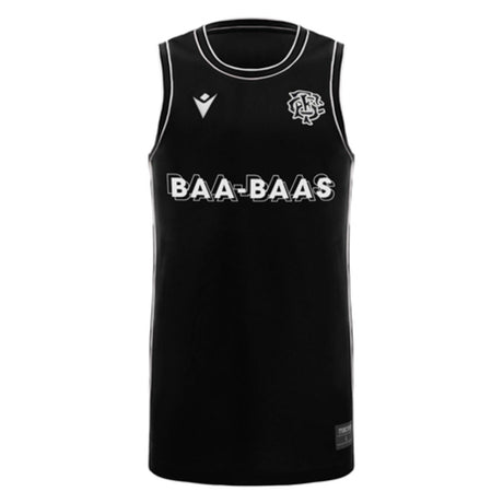 2024-2025 Barbarians Rugby Training Basketball Singlet (Black)_1