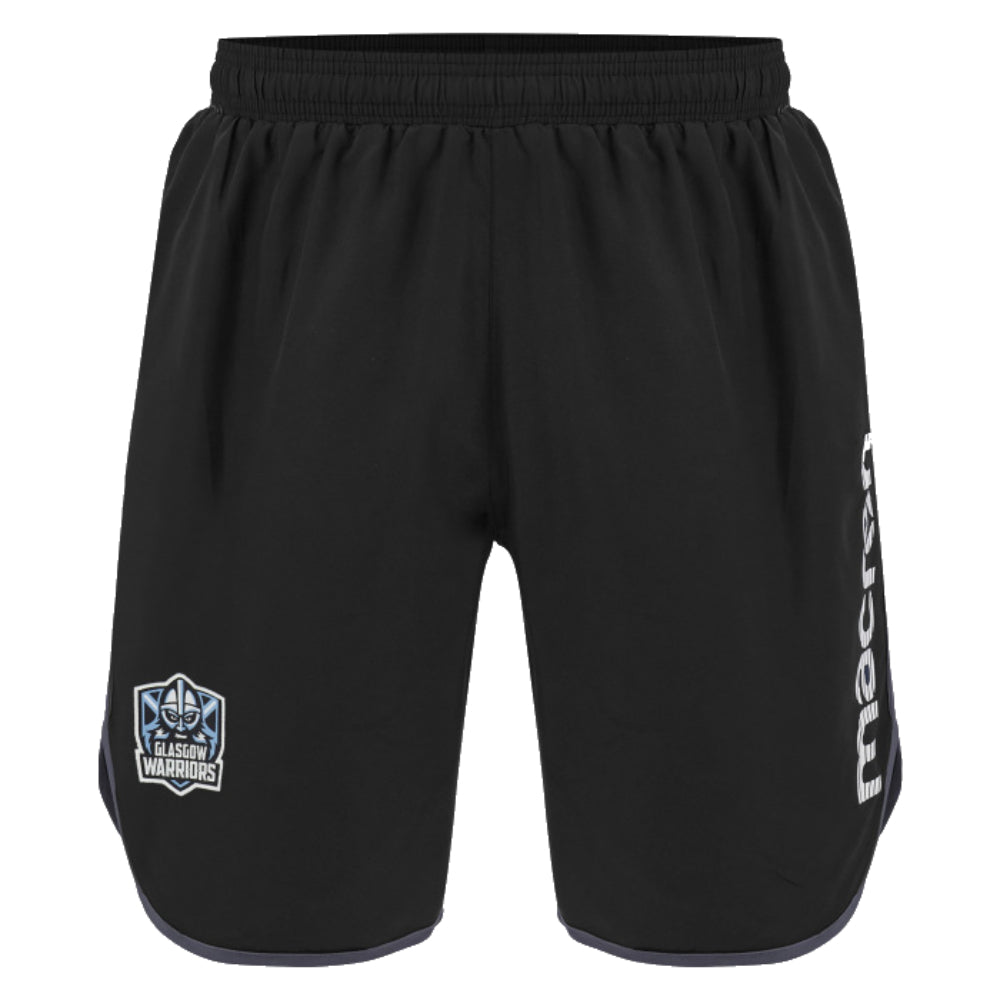 2024-2025 Glasgow Warriors Rugby Gym Shorts (Black)_1