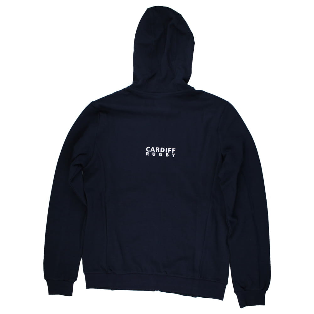 2024-2025 Cardiff Rugby Travel Full Zip Hoodie (Navy)_1