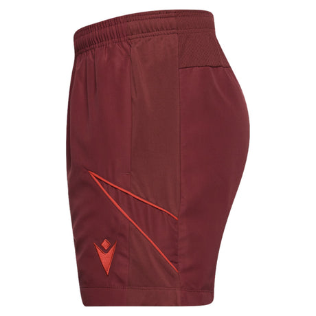 2025-2026 Wales Rugby Travel Bermuda Shorts (Deep Red)_3