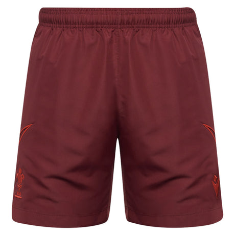 2025-2026 Wales Rugby Travel Bermuda Shorts (Deep Red)_3