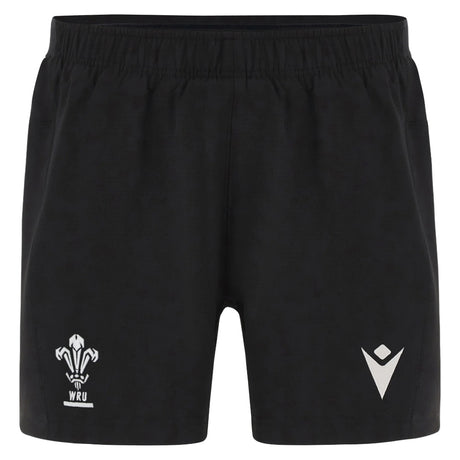 2025-2026 Wales Rugby Training Shorts (Black)_3
