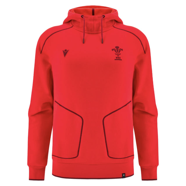 2025-2026 Wales WRU Ath Travel Player Hoody (Red)_2