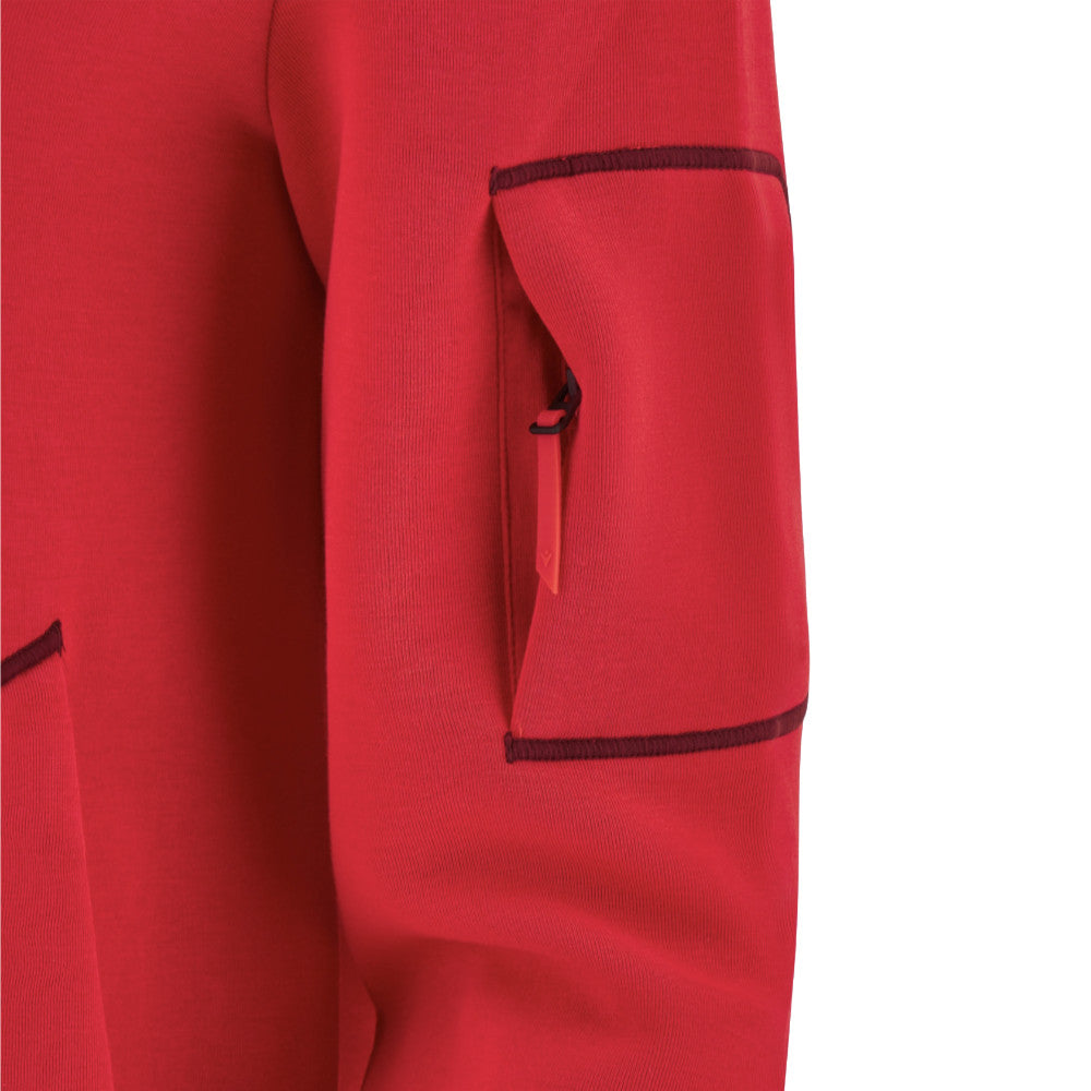 2025-2026 Wales WRU Ath Travel Player Full Zip (Red)_3