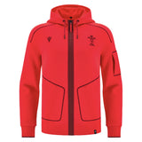 2025-2026 Wales WRU Ath Travel Player Full Zip (Red)_3