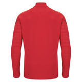 2025-2026 Wales WRU Training Player Quarter Zip Top (Red)_3