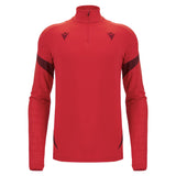 2025-2026 Wales WRU Training Player Quarter Zip Top (Red)_3