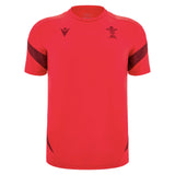2025-2026 Wales WRU Player Training Shirt (Red) - Kids_3