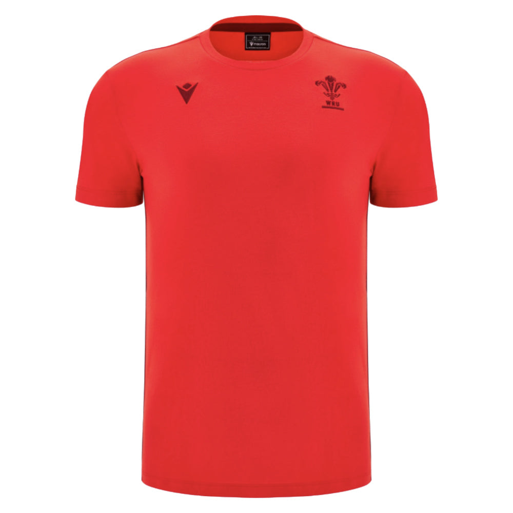 2025-2026 Wales WRU Travel Cotton Tee (Red) - Kids_3