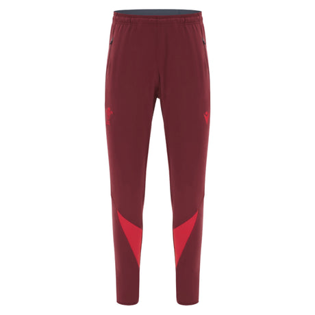 2025-2026 Wales WRU Training Player Pants (Deep Red)_3