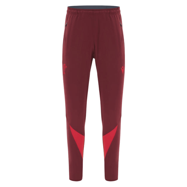 2025-2026 Wales WRU Training Player Pants (Deep Red)_3