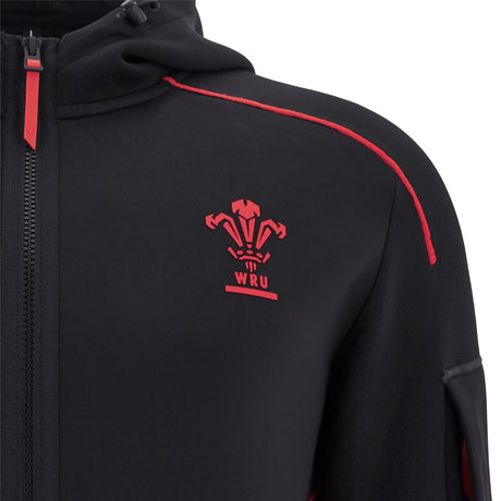 2025-2026 Wales WRU Ath Travel Tech Hoody (Black)_3