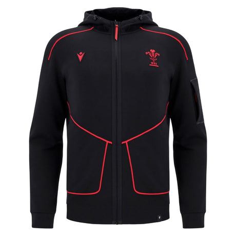 2025-2026 Wales WRU Ath Travel Tech Hoody (Black)_3
