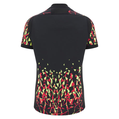 2025-2026 Wales WRU Rugby Training Jersey (Black)_3