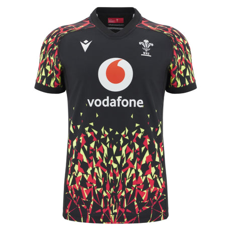 2025-2026 Wales WRU Rugby Training Jersey (Black)_3