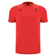 2025-2026 Wales WRU Rugby Travel Cotton Tee (Red)_3