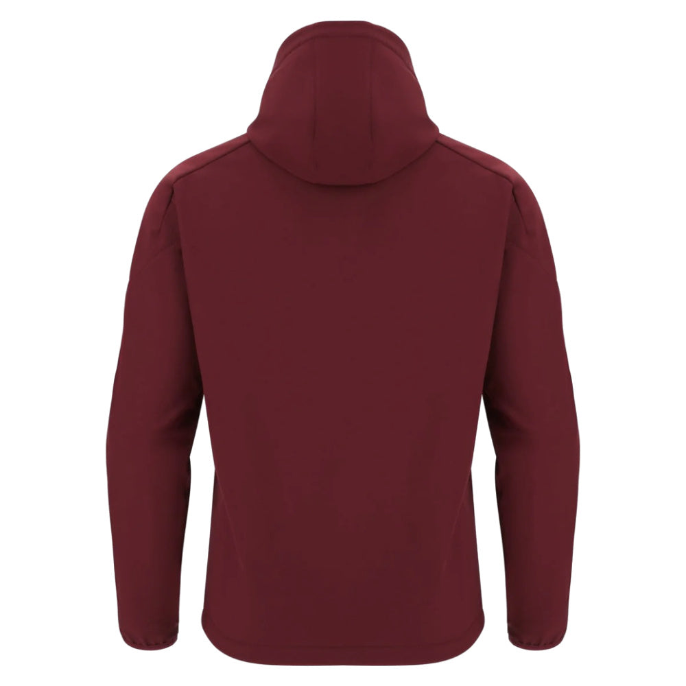 2025-2026 Wales WRU Rugby Travel Softshell Jacket (Deep Red)_3