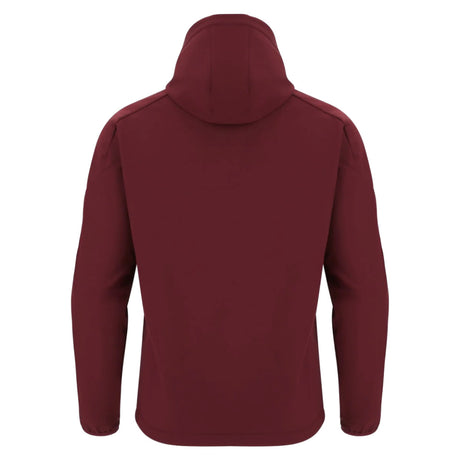 2025-2026 Wales WRU Rugby Travel Softshell Jacket (Deep Red)_3