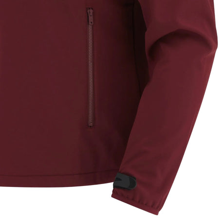 2025-2026 Wales WRU Rugby Travel Softshell Jacket (Deep Red)_3