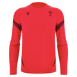 2025-2026 Wales WRU Rugby LS Player Training Shirt (Red)_3