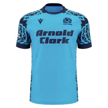 2025-2026 Scotland Rugby Training Jersey (Navy-Sky) - Kids_3