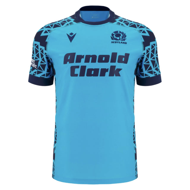 2025-2026 Scotland Rugby Training Jersey (Navy-Sky) - Kids_3
