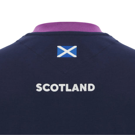 2025-2026 Scotland Rugby Ath Cotton Tee (Navy)_3