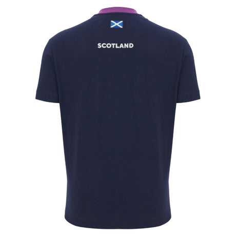 2025-2026 Scotland Rugby Ath Cotton Tee (Navy)_3